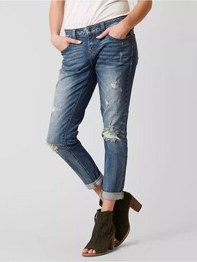 Daytrip Refined Lynx Slouchy Ankle Straight Jean
